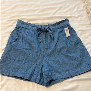 Blue Paperbag Women's Shorts